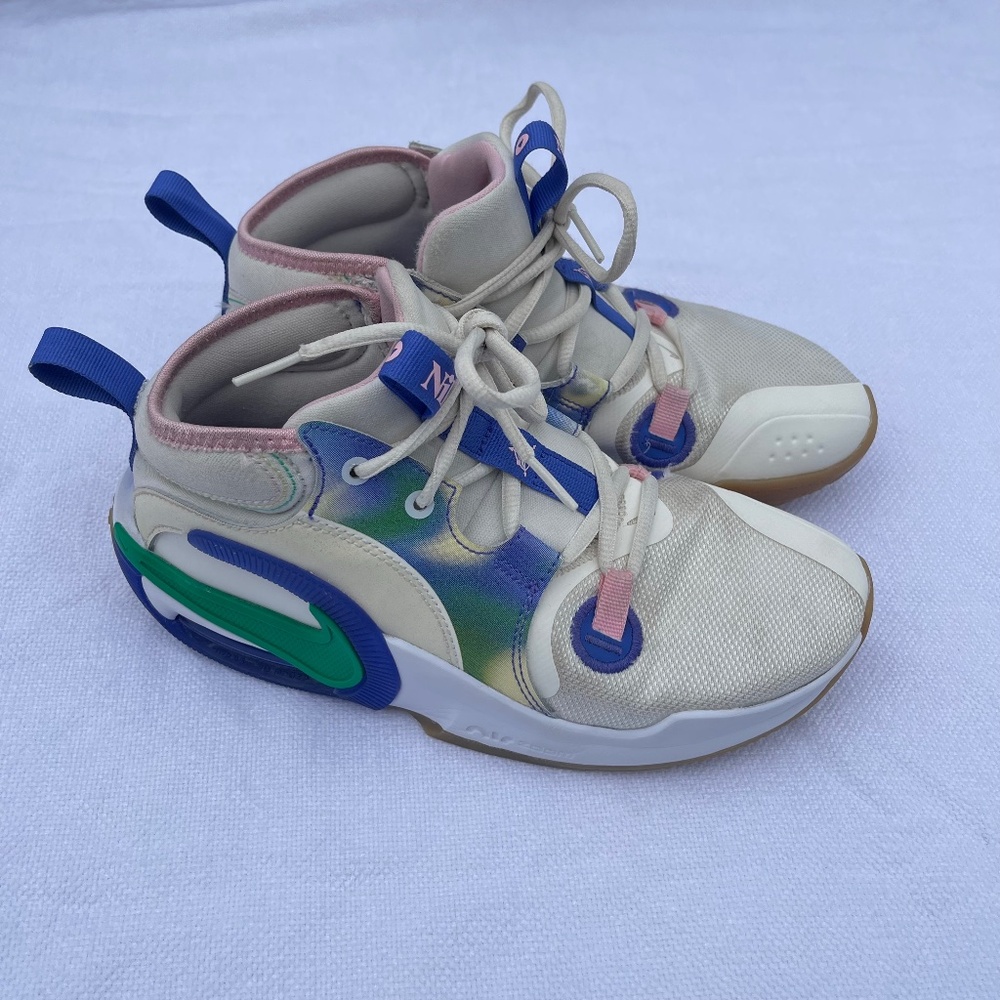 Nike Air Zoom Crossover 2 SE GS 'Sail Light Ultramarine' basketball shoe‎ 5.5Y